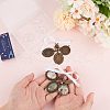 SUNNYCLUE 2 Sets Wedding Bouquet Alloy & Glass Photo Charms DIY-SC0025-64-3