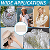MAYJOYDIY US 5 Yards Cotton Embroidery Flower Lace Ribbons SRIB-MA0001-04-6