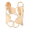 304 Stainless Steel Cuff Bangles for Women BJEW-V006-01B-G-2
