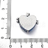 Brass Enamel Locket Pendants KK-F894-15P-02-3