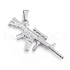 316 Surgical Stainless Steel Big Pendants STAS-H365-04-2