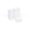 Plastic Bead Containers with Hinged Lid AJEW-WH0479-92B-7