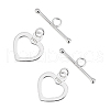   2Pcs 925 Sterling Silver Toggle Clasps FIND-PH0022-60-7