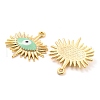 Alloy Enamel Pendants ENAM-P166-01KCG-E-2
