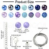 DIY Bubblegum Bracelet Pendant Decoration Making Kit MACR-CJC0010-01C-2