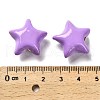 Star Brass Enamel Beads KK-M324-07G-4