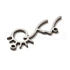 Non-Tarnish 201 Stainless Steel Pendants STAS-E175-11P-2