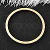 Brass Plain Bangles for Women BJEW-D339-01G-2