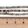 Natural Labradorite Beads Strands G-RM2025-C34-A-5