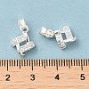 Brass Cubic Zirconia Pendant KK-K273-04-4