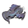 Transparent Printed Acrylic Pendants OACR-E043-03B-2