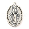 925 Thai Sterling Silver Religious Medal Pendants STER-NH0001-69AS-1