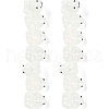 Transparent Glass Enamel Beads Strands GLAA-B021-05A-1
