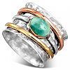 Retro Alloy Turquoise Finger Rings FS-WG5E832-03-4