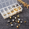 Brass Cord End KK-TA0007-60-7