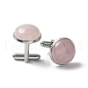 304 Stainless Steel Cuff Buttons G-C185-02P-36-1
