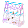 HOBBIESAY Transparent Acrylic Earring Display Stands EDIS-HY0001-02-1