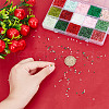 HOBBIESAY 15 Colors Glass Seed Beads SEED-HY0001-15B-3