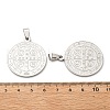 304 Stainless Steel Pendants STAS-C057-01P-B-3