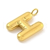 Ion Plating(IP) 304 Stainless Steel Pendants STAS-C102-15G-H-2