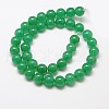 Natural Malaysia Jade Bead Strands G-M101-6mm-06-2