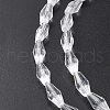 Glass Beads Strands X-GLAA-R026-8x4mm-15-4