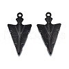 304 Stainless Steel Pointed Pendants STAS-T045-23B-2