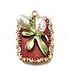 Alloy Enamel Pendants ENAM-K076-02A-G-1