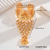 Luxurious Middle Eastern Bride Iron Ring Bracelets with Floral Design EW5813-6