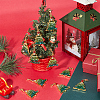 SUNNYCLUE 10Pcs Christmas Theme Alloy Big Pendant Decoration HJEW-SC0001-70-4