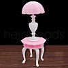 Miniature Dollhouse Lamp Decoration with Resin Toy Doll PW-WG20F22-01-1
