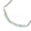 7Pcs 7 Colors Natural Gesmstone Beads Link Bracelets BJEW-JB11835-4