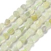 Natural New Jade Beads Strands G-P497-01E-30-1