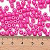 Baking Paint Pearlized Glass Seed Beads SEED-C001-04A-04-4