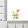304 Stainless Steel Pendants STAS-U058-01G-12-3