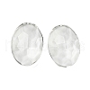 Transparent K5 Glass Cabochons GLAA-NH0001-01C-1