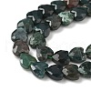 Natural Indian Agate Beads Strands G-D316-B15-3
