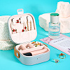 Square PU Leather & PP & Silicone Jewelry Set Box AJEW-TAC0014-13D-7