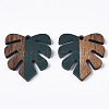 Resin & Wood Pendants X-RESI-S358-24K-2