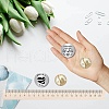 CREATCABIN Pocket Hug Token Long Distance Relationship Keepsake Keychain Making Kit DIY-CN0002-67H-4