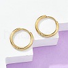 Ion Plating(IP) 304 Stainless Steel Huggie Hoop Earrings EJEW-F111A-17mm-G-1