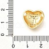 Rack Plating Brass Micro Pave Cubic Zirconia Pendants KK-I722-04G-I-3