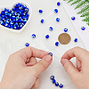 DICOSMETIC 98Pcs Evil Eye Handmade Lampwork Round Bead Strands LAMP-DC0001-20-3