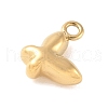 304 Stainless Steel Charms STAS-Q351-04G-2
