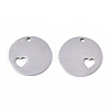 Non-Tarnish 201 Stainless Steel Charms STAS-N091-68-2