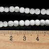 Crackle Glass Beads Strands X1-GLAA-U001-4mm-07-4