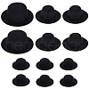 BENECREAT 12Pcs 3 Styles EVA Cloth Mini Hat Fascinator Base AJEW-BC0007-02-1