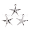 Non-Tarnish 201 Stainless Steel Pendants STAS-T052-50P-3