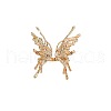 Zinc Alloy Adjustable Cuff Open Rings for Women FS-WGB1EE5-01-4