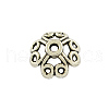 Tibetan Style Alloy 4-Petal Bead Caps TIBE-0561-AS-LF-1